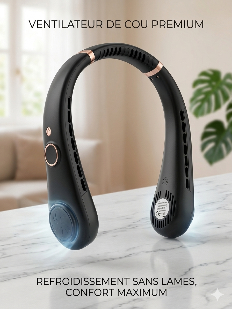 Ventilateur de Cou Premium